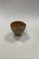 Small Danish Ceramic Vase Measures 8,3 cm x 10 cm (3.27 inch x 3.94 inch)