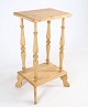 Antique light pine side table from the 1920s.Measurements in cm: H:74.5 W:40 D:30