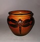 Smaller Art 
Nouveau jar in 
ceramics from 
the Copenhagen 
ceramics 
factory Peter 
Ipsen from the 
...