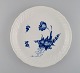 Large Royal 
Copenhagen Blue 
Flower Curved 
round dish. 
1960s. Model 
number 10/1691.
Measures: ...