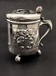Mug with Danish 
shillings coins 
from 1715 at a 
height of 16.5 
cm. weighted 
500 grams 
sterling ...