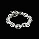 Danish Sterling Silver Anchor Chain Bracelet. 74g.Designed and crafted by BNH ...