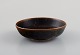 Saxbo miniature 
bowl in glazed 
ceramics. 
Beautiful glaze 
in brown 
shades. 
Mid-20th ...