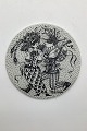 Monthly plate 
in faience for 
February - 
MASKERADE 
(masked). 
Designed by 
Bjørn Wiinblad 
for ...