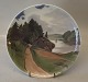 B&G 3946-357-20 
Plate: 
Landscabe with 
rocks & Lake - 
Bornholm? 20 cm 
Signed IHL
 Decorative 
...
