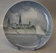 B&G 4033-357-20 
Plate: Sailboat 
at Kronborg 
Castle 20 cm 
Signed KB
 Decorative 
Plate Bing and 
...
