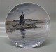 B&G 6804-357-20 
Mill at the 
seaside 20 cm 
Signed SD
 Decorative 
Plate Bing and 
Grondahl Marked 
...