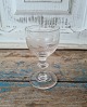 1800s Danish 
oak leaf 
schnapps glass 
Height 9.5 cm.