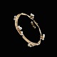 John Robert Cloos - CPH. 14k Gold Bracelet with Pearls.Designed and crafted by John Robert ...