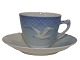 Bing & Grondahl 
Seagull without 
gold edge, 
small demitasse 
cup with 
matching ...