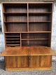 Bookcase with 
writing flap 
and base 
cabinets in 
rosewood veneer 
from the 1960s. 
Marked with ...