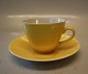 6 pcs. In stock
Coffee cup 6 x 
8 cm & saucer 
14 cm Susanne 
Yellow  Royal 
Copenhagen 
Aluminia ...