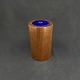 Height 14 cm.
Insanely nice 
box with lid in 
solid teak with 
blue enamel on 
the lid.
It is ...