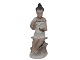 Lyngbybird  figurine girl reading a letter.Decoration number 82E.Height 18.0 ...