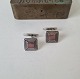 Pair of 
beautiful 
vintage 
cufflinks in 
silver. 
Stamp: 830 - 
L.J
Measure on the 
button itself 
...