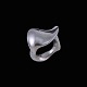 Allan Scharff. Modern Sterling Silver Ring.Designed by Allan Scharff and crafted by Allan ...