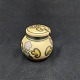Height 8.5 cm.
Nice mustard 
pot in Hjorth 
dark brown 
stoneware.
It is 
decorated with 
flowers ...