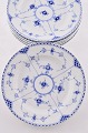 Royal 
Copenhagen 
porcelain. 
Royal 
Copenhagen Blue 
fluted half 
lace. Dinner 
plate no. 
1/571. ...