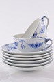 Empire Bing & 
Grondahl 
porcelain. B&G 
Empire teacups 
& saucers no. 
108 or 473. 
Height 5 cm. 
...