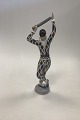 Bing and 
Grondahl 
Figurine 
Harlequin No 
2354. Designed 
by Ebbe 
Sadolin. 
Measures 28 cm 
/ 11 in. ...