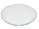 Royal 
Copenhagen 
Sirius - White 
Curved with 
gold edge, 
oblong bowl.
Decoration 
number ...