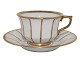 Royal 
Copenhagen 
White Angular 
with gold edge, 
small demitasse 
cup with 
matching ...