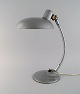 Adjustable desk lamp in original metallic lacquer. Industrial design, mid 20th century.Height: ...