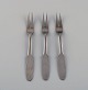 Gundorph 
Albertus for 
Georg Jensen. 
Three Mitra 
cold meat forks 
in stainless 
steel. ...
