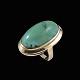 Vilhelm 
Holmstrup - 
Copenhagen. 14k 
Gold Ring with 
Turquoise.
Designed and 
crafted by 
Vilhelm ...