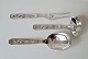 Serving cutlery 
in silver with 
ornamental 
decoration from 
Horsens Silver 
Stamped the 
three ...