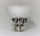 Georg Jensen. 
Silver bowl on 
foot (925). 
Model 197 (B). 
Height 10.2 cm. 
Diameter 13.6 
cm. ...