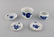 Royal 
Copenhagen Blue 
Flower Angular. 
Two bowls and 
three small 
dishes.
Largest bowl 
measures: ...