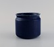 Edith Sonne for 
Saxbo. Vase in 
glazed 
ceramics. 
Beautiful glaze 
in shades of 
blue. Mid-20th 
...