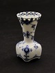 Royal 
Copenhagen blue 
fluted vase 
1/1161 8 cm. 
1st sorting but 
small glaze 
rejection 
inside see ...