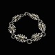 Georg Jensen. Sterling Silver & 18k Gold Bracelet #394 - Lene Munthe - 19,5 cm.Designed by ...