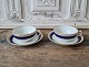 Set of 11 B&G 
teacups 
decorated with 
royal blue, 
Greek eternity 
pattern and 
coat of arms in 
...
