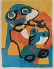 Karel Appel (1921-2006)Composition with figuresSign. Appel 72Lithography with colour ...