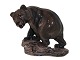 Dahl Jensen figurine, brown bear.Decoration number 1122.Factory second.Measures 11.0 ...