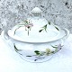 Bing & 
Grondahl, 
Antique 
porcelain with 
garden 
carnation 
motif, Terrin 
3B & G, 27cm in 
diameter, ...