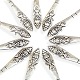 Georg Jensen. 
11 pcs. 
coffeespoons of 
silver. Stamped 
Georg Jensen, 
Copenhagen, 10 
and GI 830s ...