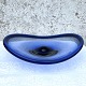 Holmegaard, 
Selandia, fruit 
dish in blue 
glass, Sapphire 
blue, 40cm 
wide, 34cm 
deep, Design 
Per ...