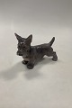 Dahl Jensen Figurine of   Scottish Terrier standing Dog No 1066Measures 17cm / 6.69 inch