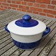 Koka blue China 
ovenproof 
porcelain by 
Rorstrand, 
Sweden.
large 
casserole with 
lid and 2 ...