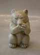 RC 21435  Polar Bear cub sitting 8.5 cm (1 049 235) Knud Kyhn Matte Royal Copenhagen Aluminia ...