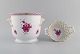 Herend Chinese 
Bouquet 
Raspberry. 
Champagne 
cooler and 
small bowl in 
hand-painted 
porcelain. ...