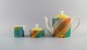 Gallo Design, 
Germany. 
Pamplona coffee 
pot, sugar bowl 
and creamer. 
Colorful 
decoration. 
Late ...
