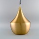 Tom Dixon (b. 1958), British designer. Brass ceiling pendant. Clean design, 21st ...