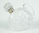 Crystal 
decanter with 
genuine silver 
ornaments from 
around the 
1930s.
H:19 W:21 D:9
