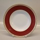 4 pcs in stock
023 Soup rim 
bowl 22 cm 
(323) Wagner 
Bing and 
Grondahl White 
base, rust red 
...