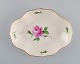 Meissen Pink 
Rose bowl in 
hand-painted 
porcelain with 
gold edge. 
Early 20th 
century.
Measures: ...